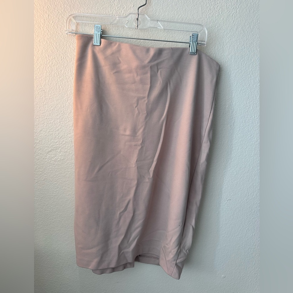 Pink philosophy pencil skirt in blush pink